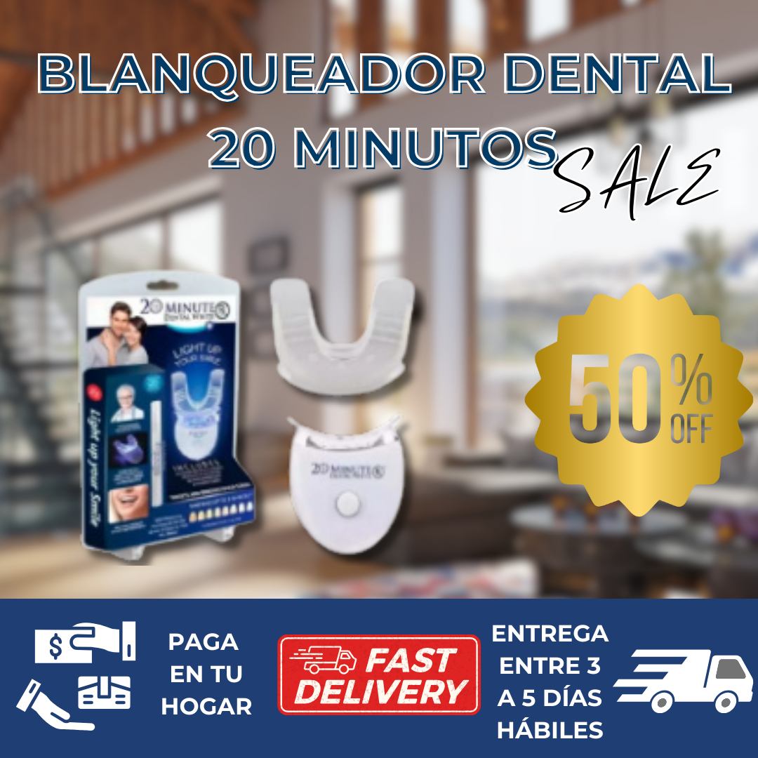 ¡SUPER OFERTA NAVIDEÑA!🎅🏻Blanqueador Dental 20 Minutos +ENVIO GRATIS (🎁🎄)