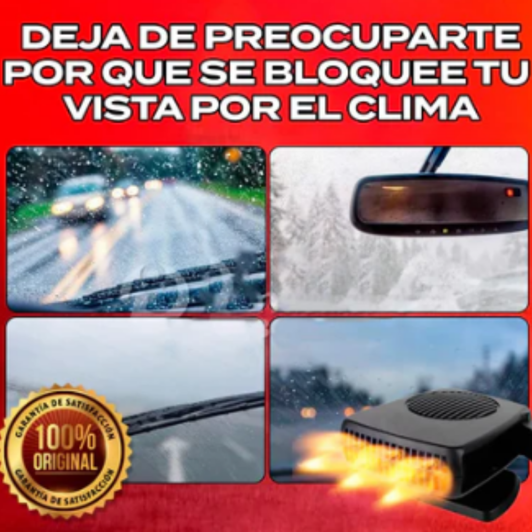 ¡Oferta Exclusiva!💣Calentador de Auto 2 en 1 +ENVIO GRATIS (🎁)