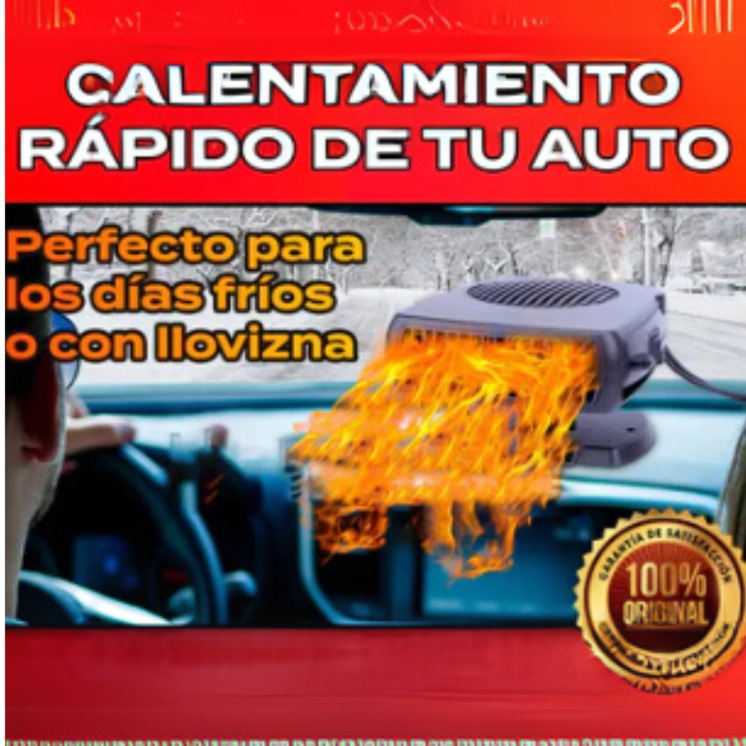 ¡Oferta Exclusiva!💣Calentador de Auto 2 en 1 +ENVIO GRATIS (🎁)