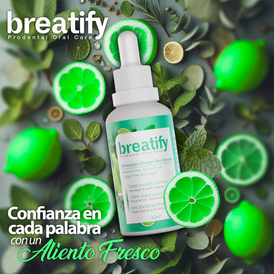 BREATIFY® : Elimina el Mal Aliento de Forma Natural y Eficaz 🍃🦷