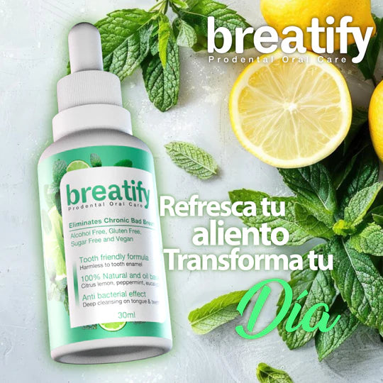 BREATIFY® : Elimina el Mal Aliento de Forma Natural y Eficaz 🍃🦷