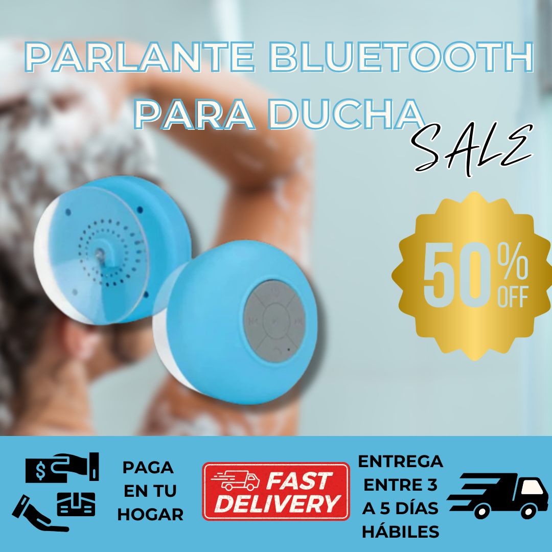 ¡Oferta Exclusiva!💣AcquaSound™ Parlante Bluetooth Para Ducha +ENVIO GRATIS (🎁)