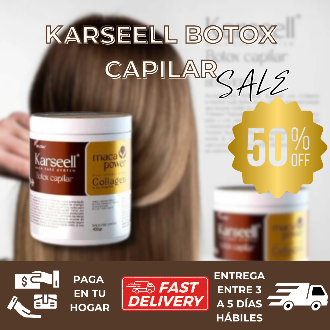 ¡Oferta Exclusiva!💣KARSEELL BOTOX CAPILAR +ENVIO GRATIS (🎁)