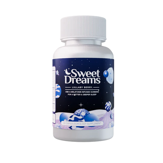 Sweet Dream Capsulas 60 capsulas: 🍬 ¡Dile Adiós a las Noches en Vela! Sweetdreams: Tu Descanso, Más Dulce Que Nunca 🌙