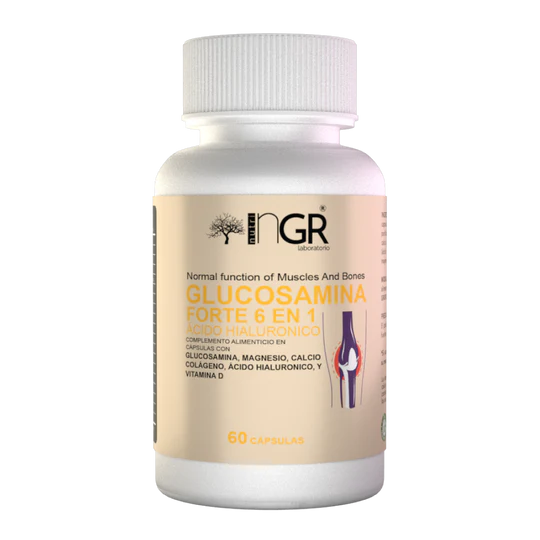 ¡GLUCOSAMINA FORTE 6 EN 1! 🔥 💪 Recupera tu Bienestar ¡El suplemento que tus articulaciones necesitan!